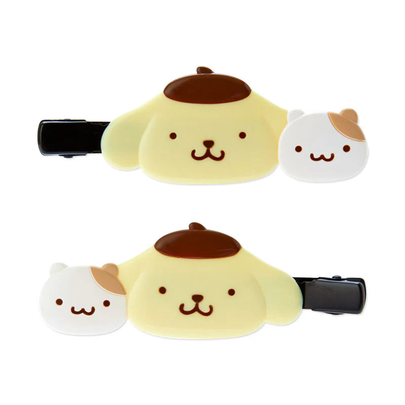 Sanrio Pompompurin Hair Clip Set