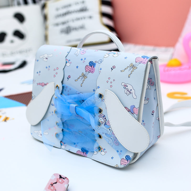 Cute Cinnamoroll Bag With Ears